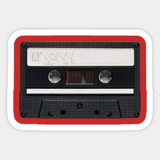 1988 Mix Tape Sticker